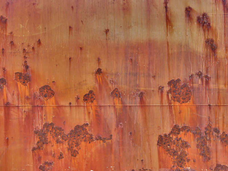 RustPaint0076 - Free Background Texture - rust heavy leaking red orange brown saturated